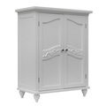 Yvette 2 Door Floor Cabinet by Elegant Home Fashions