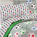 Dream Factory Soccer 7-piece Bed in a Bag with Sheet Set