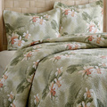 Tommy Bahama Tropical Orchid 3-piece Quilt Set