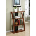 Aurora Medium Oak Finish 3-shelf Bookcase