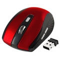 INSTEN Red 2.4G Cordless Wireless Optical Mouse