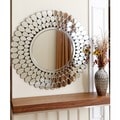 Abbyson Radiance Round Wall Mirror