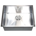 26-inch Stainless Steel  Single Bowl Undermount Zero Radius Kitchen Sink