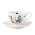 Lenox Butterfly Meadow Blue Butterfly Cup and Saucer