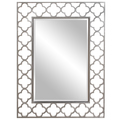 Irish Brushed Nickel Rectangle Mirror