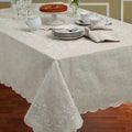 Lenox French Perle Embroidered Linen Blend Tablecloth