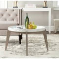 Safavieh Echo White/ Grey Lacquer End Table