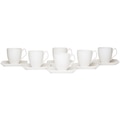 Red Vanilla Trends Espresso Cup/ Saucer Set (Pack of 6)