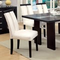 Furniture of America Lumina Two-Tone Dining Chairs (Set of 2)
