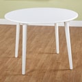 Simple Living White Florence Dining Table