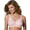 Bali Double Support Lace Wire-free Bra with Spa Closure