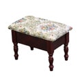 Cherry Foot Stool with Storage