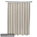 71 x 74-inch Two-tone Neutral Striped Shower Curtain