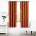 Exclusive Fabrics Bellino Grommet Top 63-Inch Blackout Curtain Panel