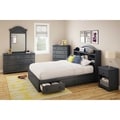 South Shore Summer Breeze Full Mates Bed with Three Drawers