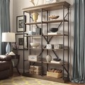 Barnstone Cornice Double Shelving Bookcase by iNSPIRE Q Artisan