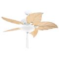 Kichler Lighting Casual White 52 inch Ceiling Fan with 2-light Kit
