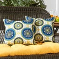 17-inch Outdoor Summer Square Accent Pillow (Set of 2)
