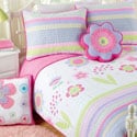 Blossom Twin-size 2-piece Quilt Set