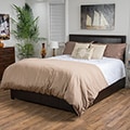 Hilton Bonded Leather Bed Set by Christopher Knight Home