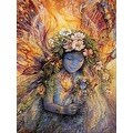 ''The Fairy's Fairy'' by Josephine Wall Fantasy Art Print (36 x 24 in.)