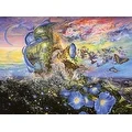 ''Andromeda's Quest'' by Josephine Wall Fantasy Art Print (24 x 36 in.)