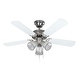 Canarm CF42TRA5 Tradition 3 Light 5 Blade Hanging Ceiling Fan