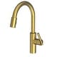 Newport Brass 1500-5103 East Linear Pull-Down Spray Kitchen Faucet with Magnetic Docking System