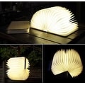 Lumio-Style Luxury LED Folding Book Lamp