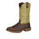 Durango Western Boots Mens 12" Rebel Pull On Square Toe Coffee