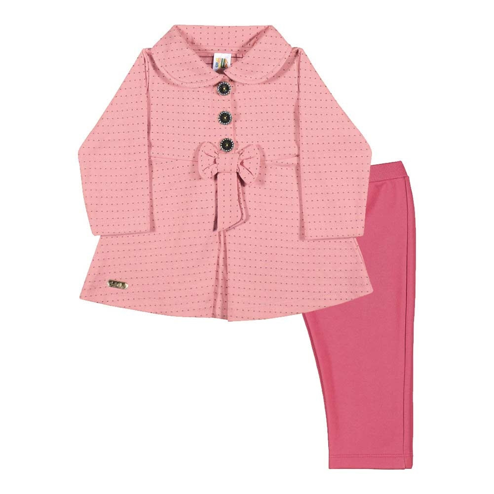 Baby Girl Outfit Winter Blazer Jacket and Leggings Set Pulla Bulla 3-12 Months