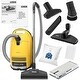 Miele Complete C3 Calima Canister Vacuum Cleaner + STB 205-3 Turbobrush + SBB-300 Parquet Floor Brush + More