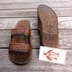 Pali Hawaii Jandals BROWN with Certificate of Authenticity
