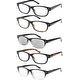 Eyekepper 5-pack Spring Hinges Reading Glasses Includes Sunglasses Readers +3.00