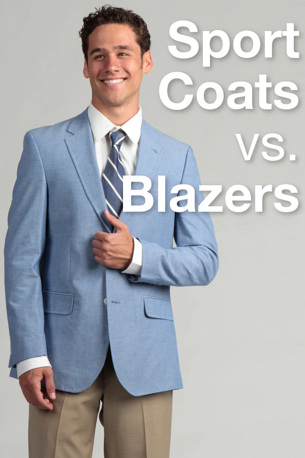 Sport Coats vs. Blazers from Great Offer Stock™. Have you ever wondered what the difference is between a blazer and a sports coat? Here is the answer.