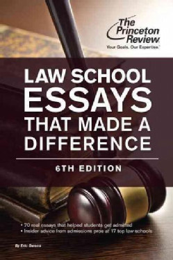 Law School Essays That Made a Difference (Paperback)