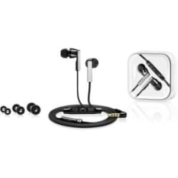 Sennheiser In Ear Headphones (Integrated Mic) CX 5.00i Black