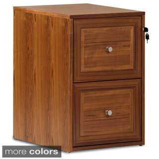 Teak Wood 2-drawer Pedestal