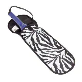 Household Essentials Zebra Curling and Flat Iron Cover
