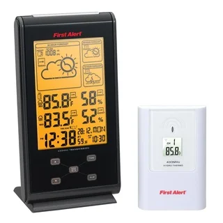 First Alert tRadio Controlled Wireless Weather Station with Dual Alarm Clock