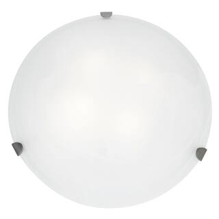Access Lighting Mona LED 20-inch Wall/ Flush Mount, Brushed Steel