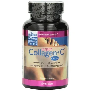 Neocell Super Collagen+C Type 1 & 3 6000mg (120 Tablets)