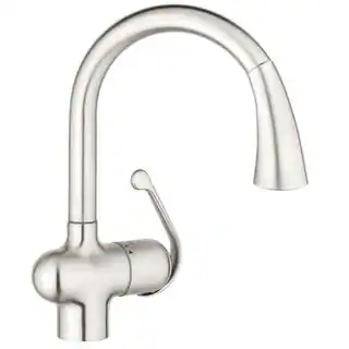 Grohe Ladylux Ladylux Pull-out Spray Stainless Steel Brushed