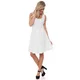 White Mark Women's 'Crystal' Fit and Flare Dress - Thumbnail 2