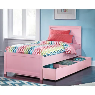 Signature Design By Ashley Bronett Pink Bed with Trundle