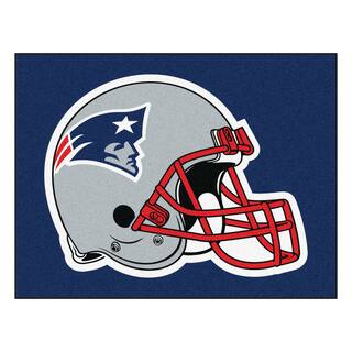 Fanmats New England Patriots Blue Nylon Allstar Rug (2'8 x 3'8)