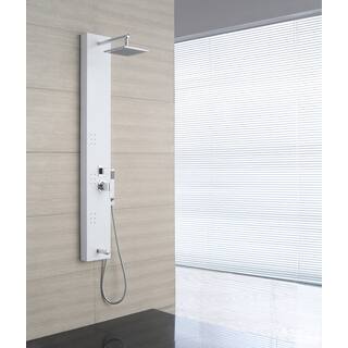 OVE Decors OSC-24 3-Jet Shower Tower System in White