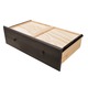 Grain Wood Furniture Shaker 6-drawer Solid Wood Dresser - Thumbnail 7