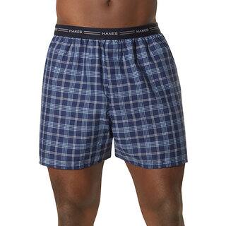 Hanes Men's Yarn Dyed Plaid Boxers (Pack of 5)
