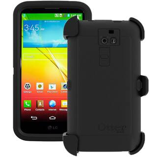 Brand NEW OtterBox Defender Series Case for LG G2 All Non-Verizon Carriers - Black w/ Holster & Built-In Screen Protector